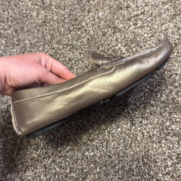 ✨ Johnston & Murphy Claire Pewter Leather Loafers – Size 8 ✨ - Picture 5 of 7